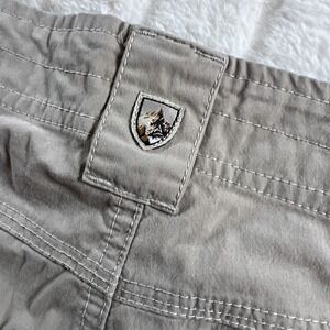 Kuhl Trekr Shorts Womens Size 8‎ Beige Hiking Outdoors Lightweight